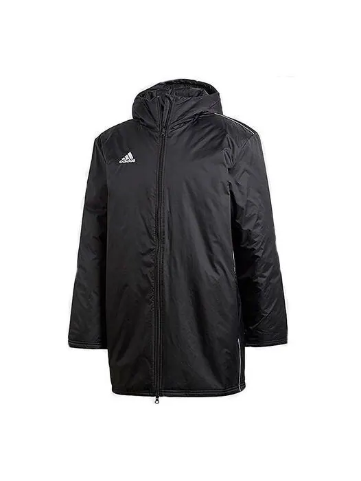 Куртка logo sports windproof padded jacket 'jacket' Adidas — изображение 1 из 4, черный