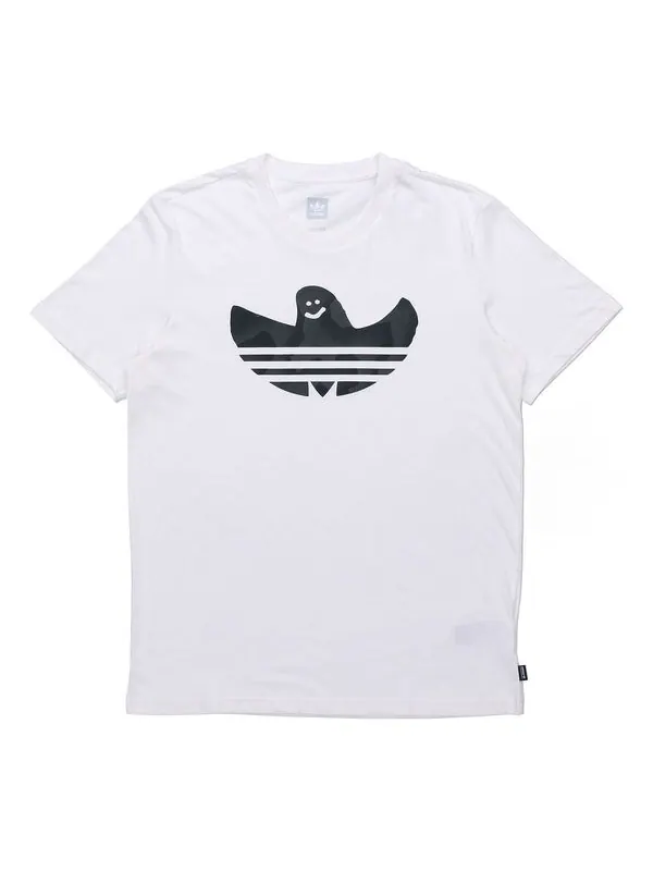 Футболка originals shmoo warp cartoon character short sleeve white Adidas — изображение 1 из 4, белый