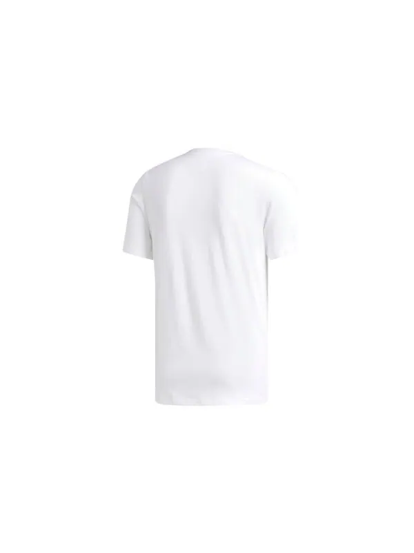 Футболка originals classic large logo casual short sleeve white Adidas — изображение 2 из 4, белый