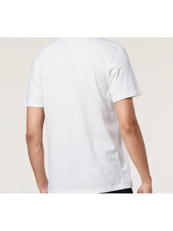 Футболка originals classic large logo casual short sleeve white Adidas — изображение 4 из 4, белый