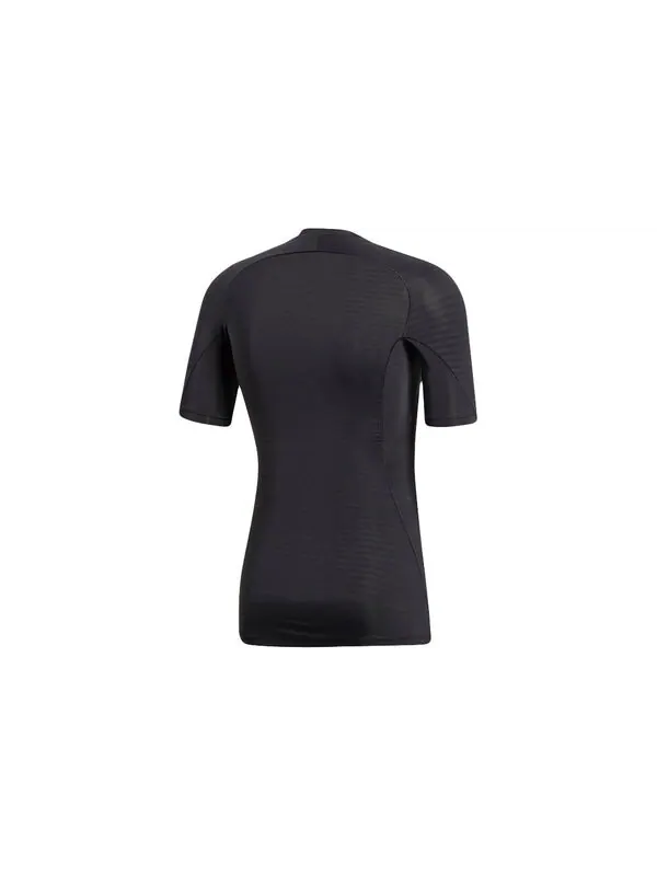 Футболка adidas Ask Tec Tee Ss Tight Gym Sports Short Sleeve Black — изображение 2 из 4, черный