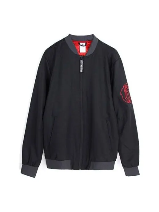 Куртка adidas Rose Cny Jkt Printing Sports Jacket Black — изображение 1 из 3, черный