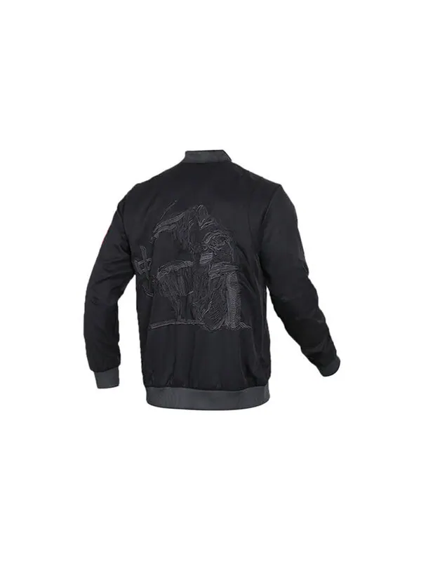 Куртка adidas Rose Cny Jkt Printing Sports Jacket Black — изображение 3 из 3, черный