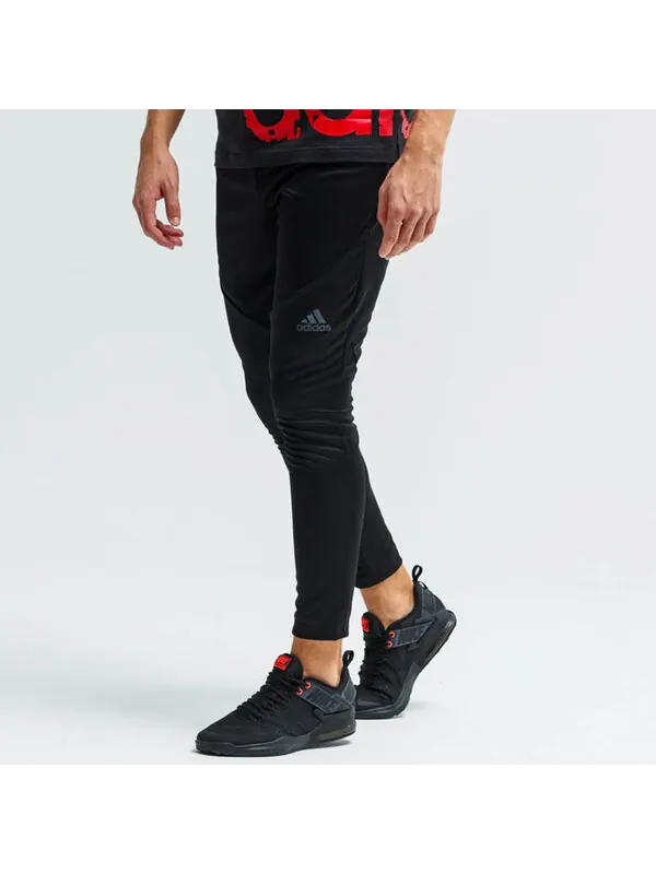 Спортивные штаны adidas Outdoor Casual Sports Gym Training Long Pants Black — изображение 3 из 4, черный