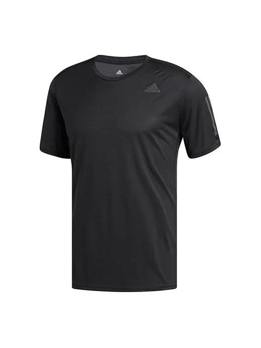 Футболка adidas Rs Cooler Ss M Running Short Sleeved Male Black — изображение 1 из 4, черный