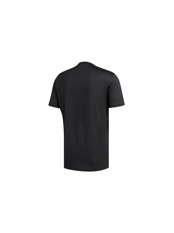 Футболка adidas Rs Cooler Ss M Running Short Sleeved Male Black — изображение 2 из 4, черный