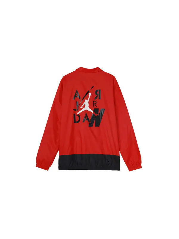Куртка Air Jordan Athleisure Casual Sports Jacket Red — изображение 2 из 2, красный