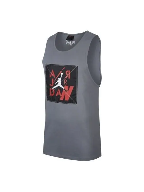 Майка Air Jordan Sports Training Basketball Vest Iron gray — изображение 1 из 2, серый