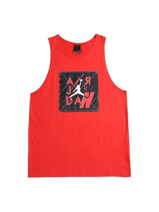 Майка Air Jordan Sports Training Basketball Vest Red — изображение 1 из 4, красный