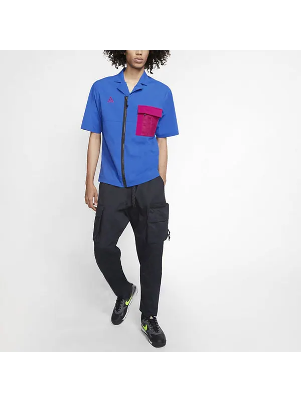 Рубашка lab acg top 'game royal sport fuchsia' Nike — изображение 3 из 3, розовый