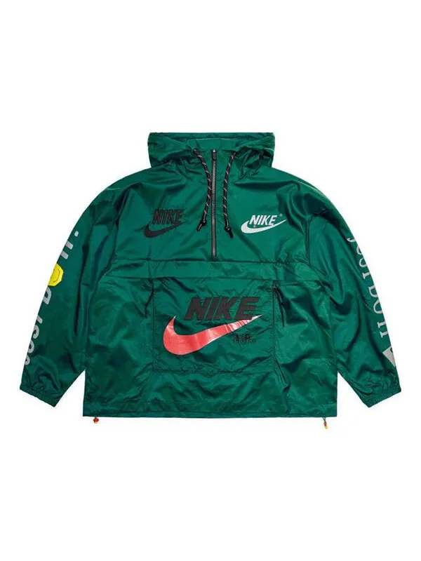Куртка x кактусовый завод анорак блошиный рынок Nike — изображение 1 из 4, зеленый