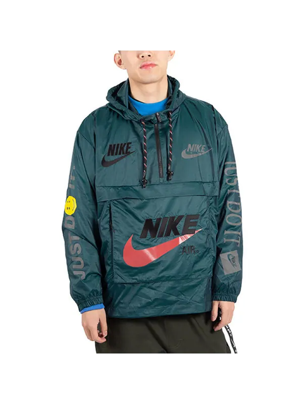 Куртка x кактусовый завод анорак блошиный рынок Nike — изображение 3 из 4, зеленый