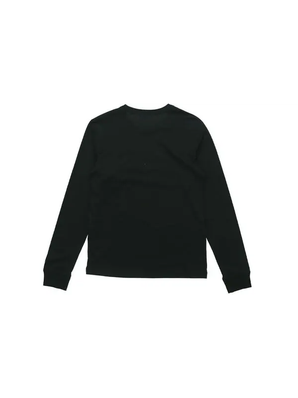 Футболка sportswear futura icon logo printed casual collar long sleeved male black Nike — изображение 2 из 4, черный