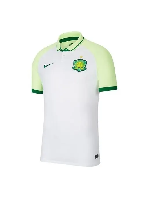 Спортивная футболка beijing zhonghe guoan 20/21 fan edition away jersey 'white green' Nike — изображение 1 из 2
