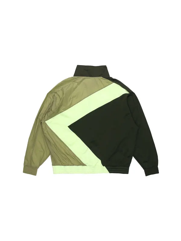 Куртка Air Jordan Wings Diamond Contrasting Colors Casual Sports Jacket Green — изображение 2 из 2, зеленый