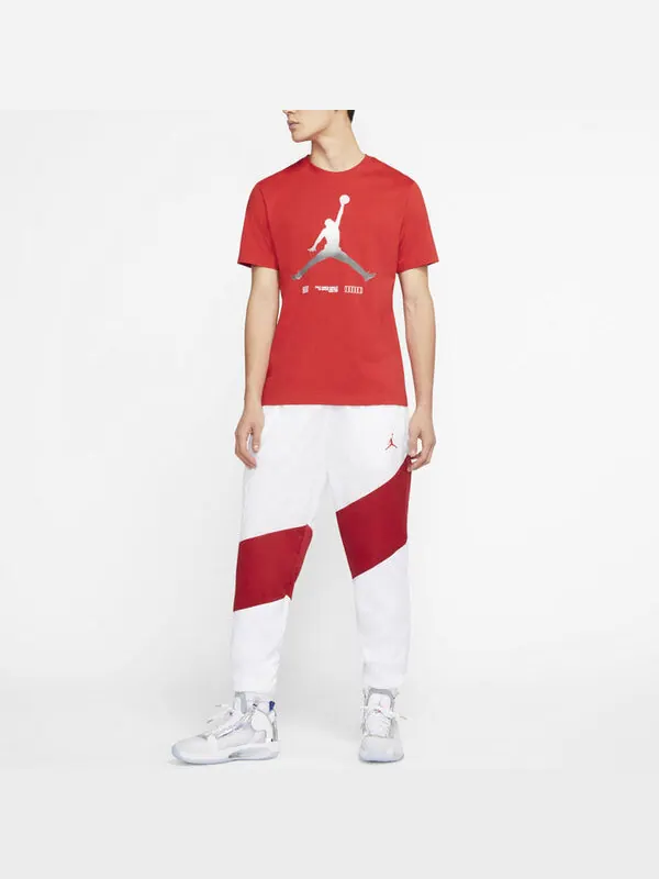 Спортивные штаны Men's Air Jordan Casual Cozy White Sports Pants/Trousers/Joggers — изображение 3 из 4, белый