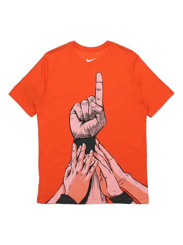 Футболка как hbl generic df graphic sports tee мужские Nike — изображение 1 из 4, оранжевый