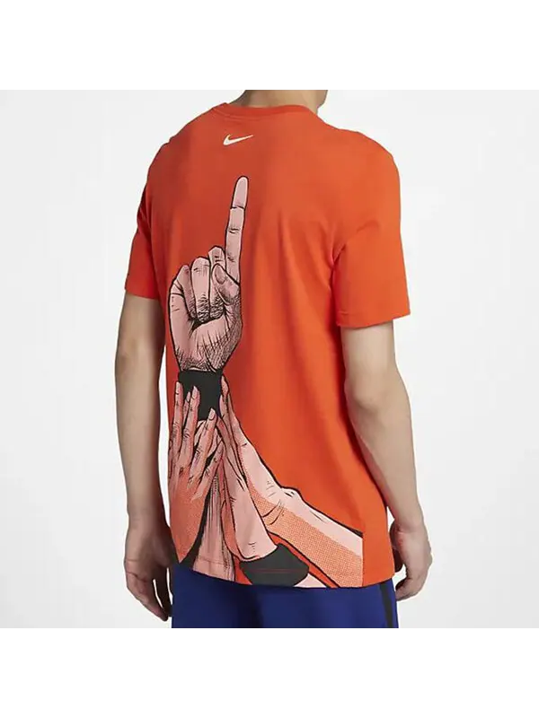 Футболка как hbl generic df graphic sports tee мужские Nike — изображение 4 из 4, оранжевый