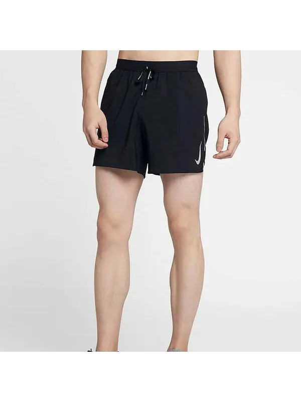 Шорты as men's nk dri-fit flex stride short 5in Nike — изображение 3 из 4, черный