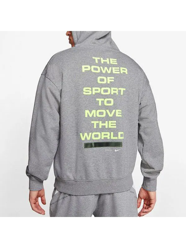 Толстовка с капюшоном lab x pigalle Nike — изображение 4 из 4, серый
