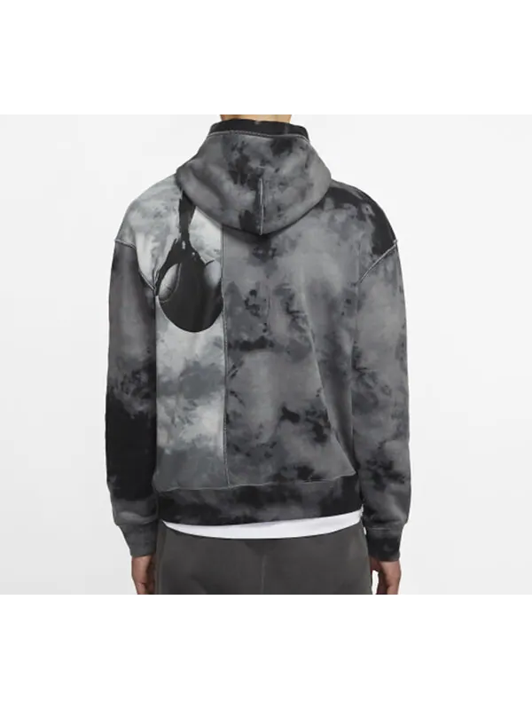 Толстовка Men's Air Jordan Sport DNA DIY Smoke Gray — изображение 4 из 4, серый