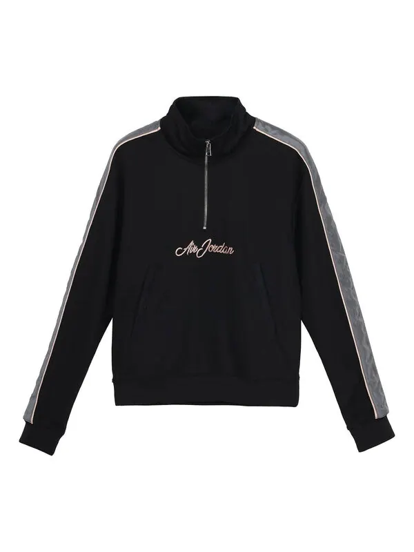Толстовка Air Jordan Remastered Hooded Sweatshirt For Men Black — изображение 1 из 2, черный