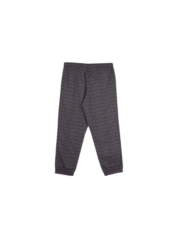 Брюки men's jacquard logo pattern bundle feet woven casual pants/trousers dark red Nike — 2