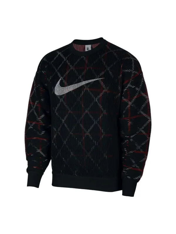 Толстовка с капюшоном Lab Classic x Sport Crew Nike — изображение 1 из 2, черный/белый/красный