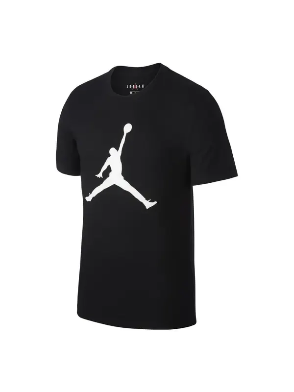 Футболка Air Jordan Jumpman Logo T-shirt 'Black' — изображение 1 из 3, черный/мульти