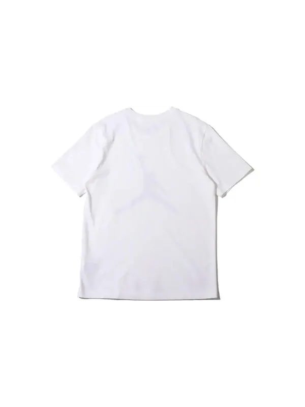 Футболка Men's Air Jordan SS22 Logo Pattern Printing Round Neck Short Sleeve White T-Shirt — изображение 2 из 3, мульти