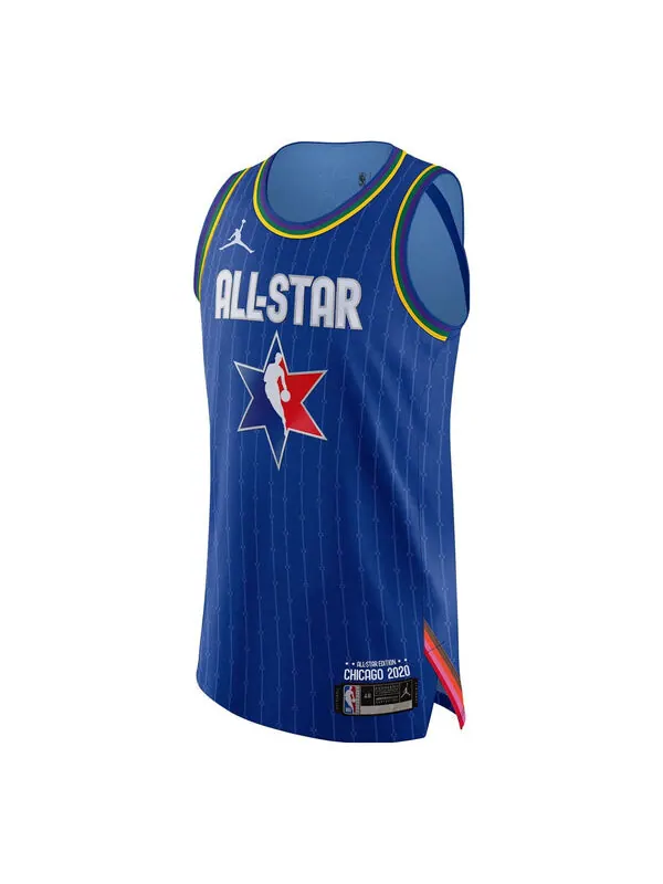 Майка Nike x NBA All-Star Edition Authentic Jersey 2020 'Kyrie Irving 11' — изображение 1 из 2, синий/мульти