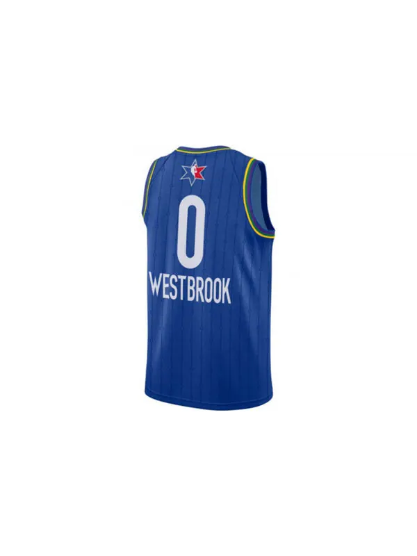 Майка Air Jordan NBA AllStar Edition Swingman Jersey Russell Westbrook NBA2020 Blue — изображение 2 из 2, синий
