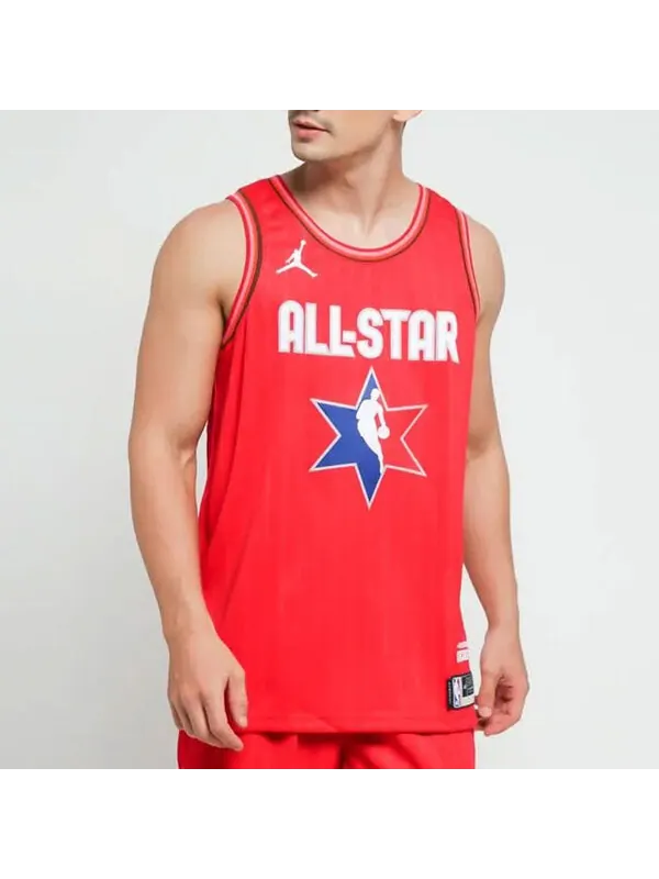 Футболка джерси all star edition Air Jordan — изображение 4 из 4, красный