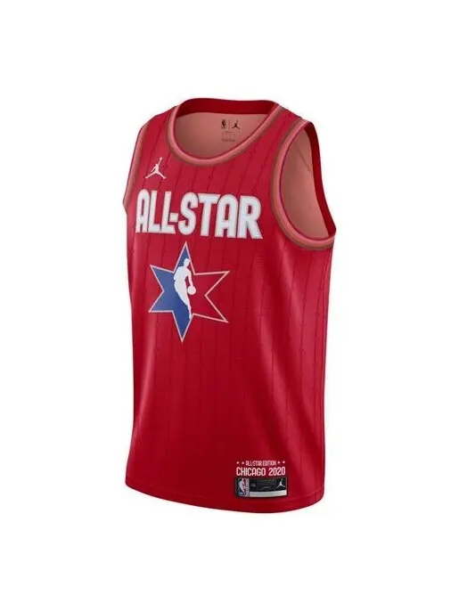 Майка Air Jordan NBA Swingman Jersey All-Star Edition NBA2020 Jersey For Men Red — изображение 1 из 4, красный