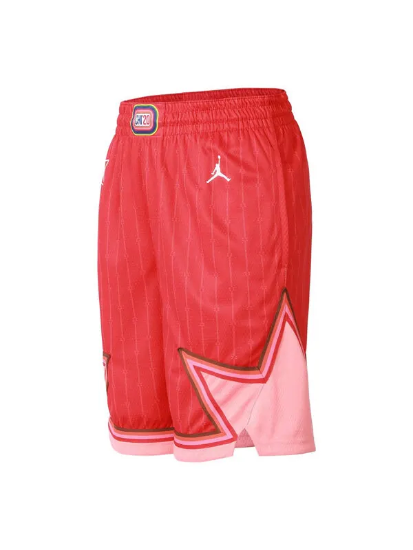 Шорты men's jordan nba all-star edition swingman shorts basketball 'university red james lebron' Nike — изображение 1 из 3