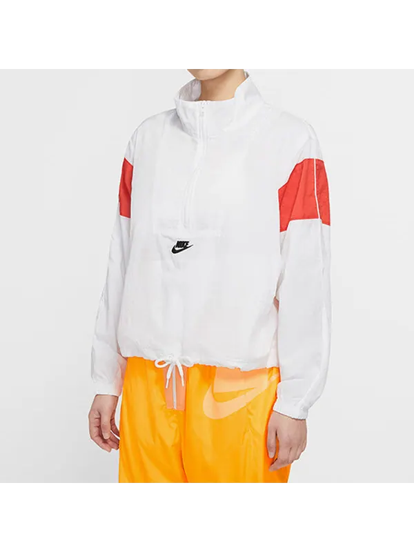 Куртка спортивная куртка наследие Nike — изображение 3 из 4, белый/красный