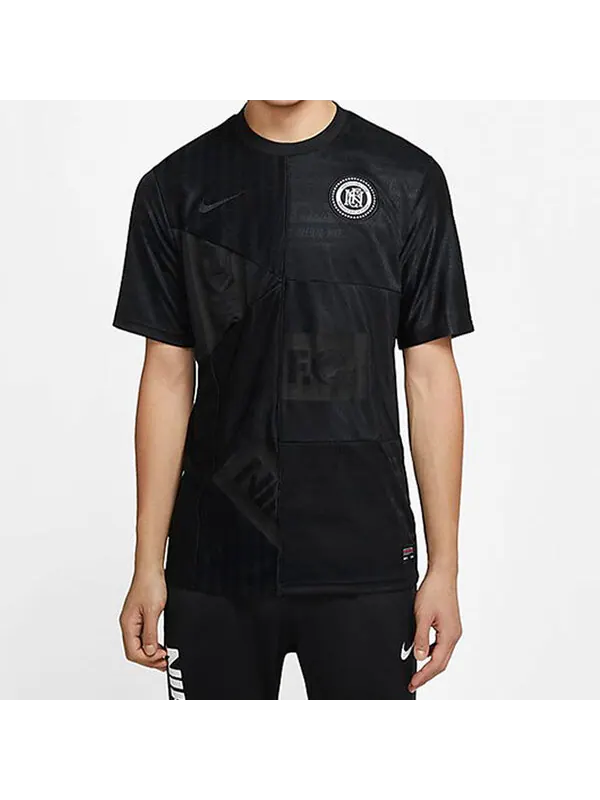 Спортивная футболка fc training jersey 'black' Nike — изображение 4 из 4, черный/белый