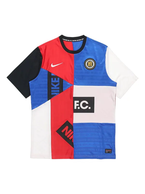 Футболка f.c. foot ball ball wear male colours multi-color Nike — изображение 1 из 4, мульти