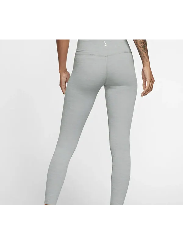 Брюки yoga luxe infinalon fitness pants grey Nike — изображение 4 из 4, серый