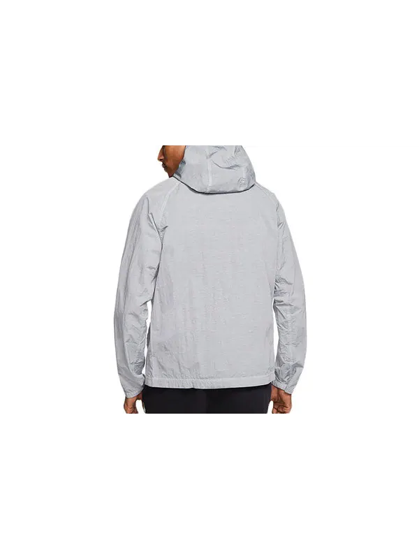 Куртка Nike SPORTSWEAR WINDRUNNER Hooded Jacket Gray — изображение 2 из 4, серый