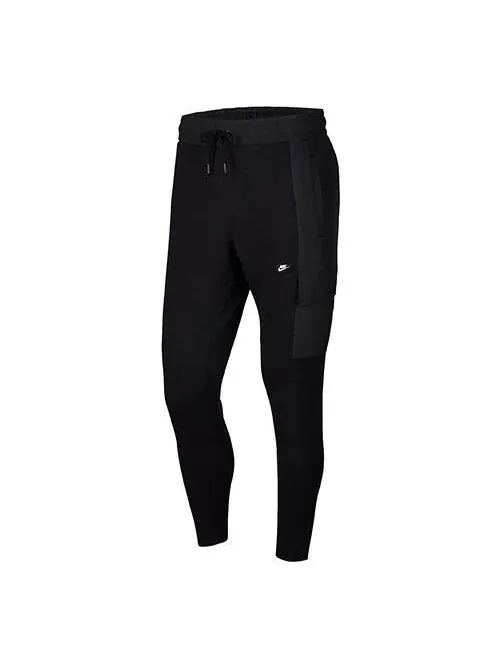 Повседневные брюки спортивная одежда логотип сращивание athleisure повседневные спортивные брюки Nike — изображение 1 из 4