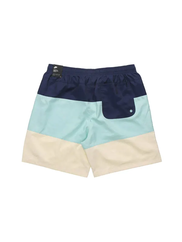 Шорты colorblock quick dry woven sports shorts blue Nike — изображение 2 из 4, синий