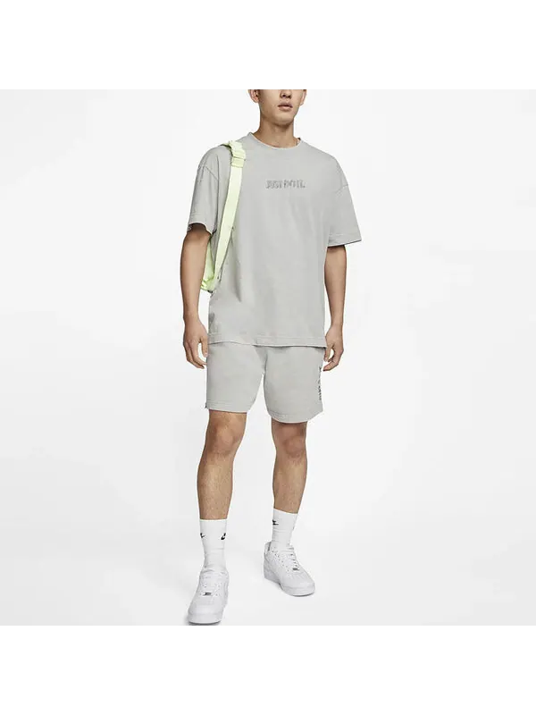 Футболка как спортивная одежда jdi top logo tee Nike — изображение 3 из 4, серый