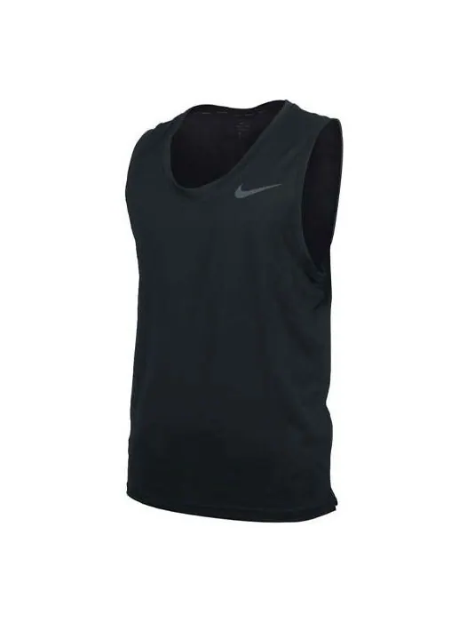 Спортивная футболка men's pro training black vest Nike — изображение 1 из 4, черный