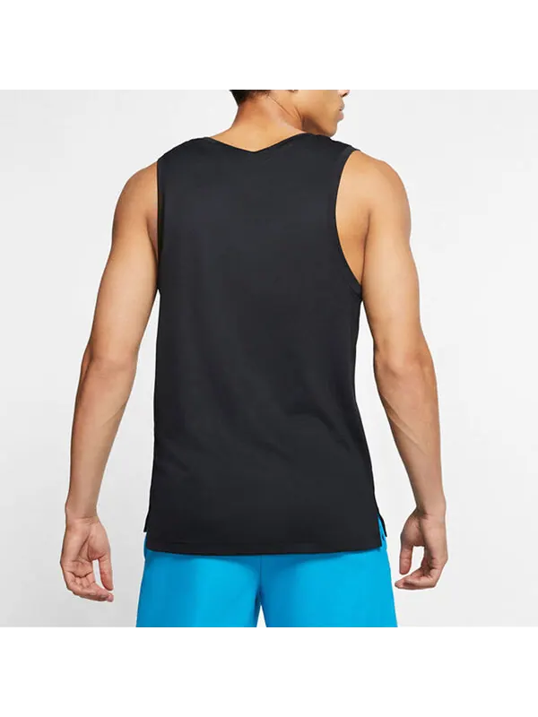 Спортивная футболка men's pro training black vest Nike — изображение 3 из 4, черный