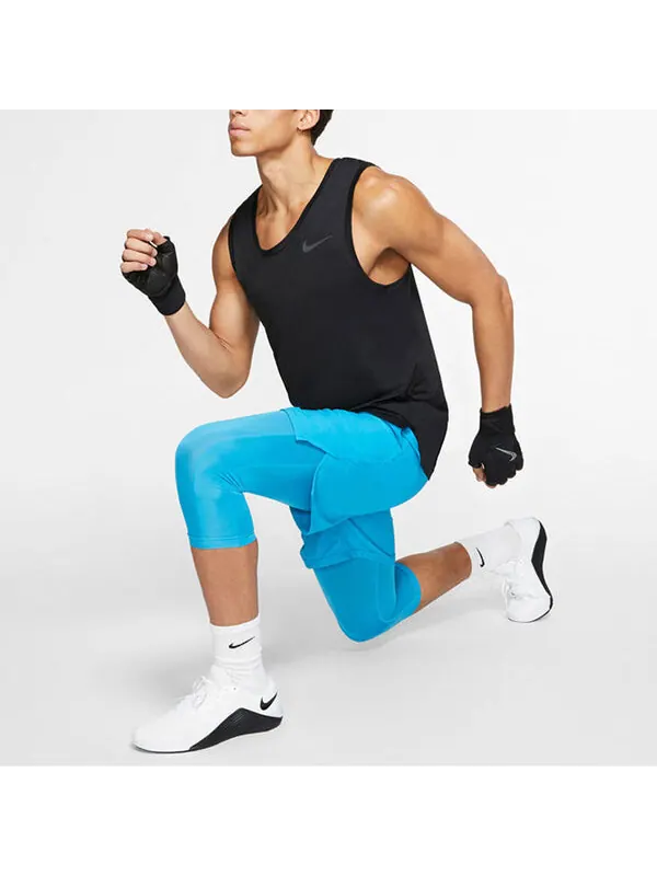 Спортивная футболка men's pro training black vest Nike — изображение 4 из 4, черный