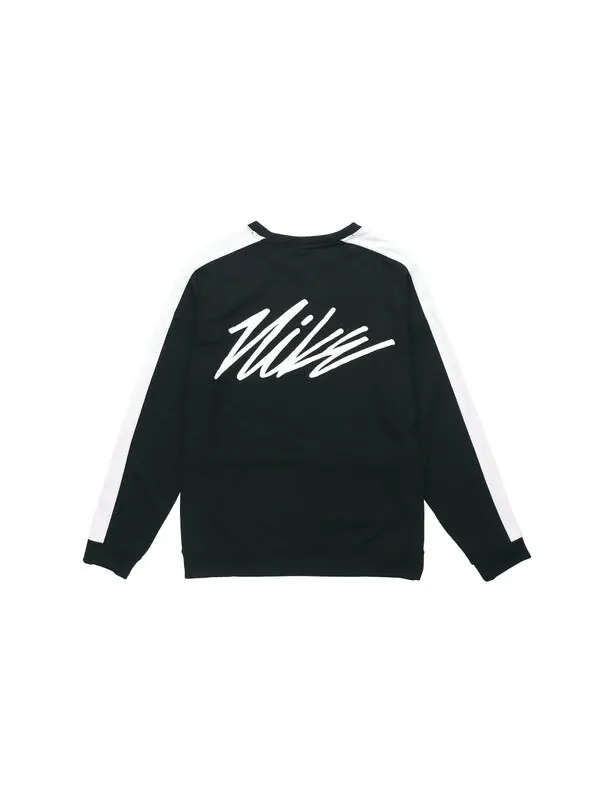 Толстовка Nike Dri-fit Logo Knit Quick Dry Training Pullover Black — изображение 2 из 4, черный