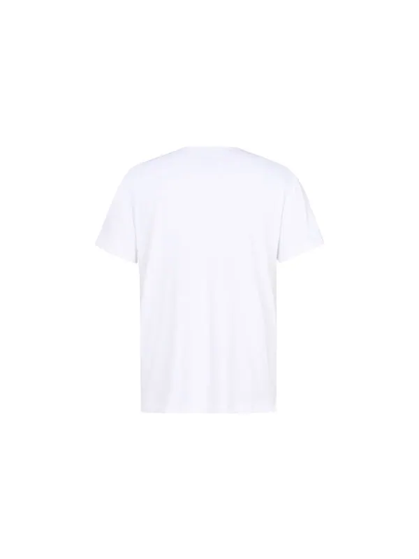 Футболка dri fit печать тренировочные короткий рукав Nike — изображение 2 из 4, белый