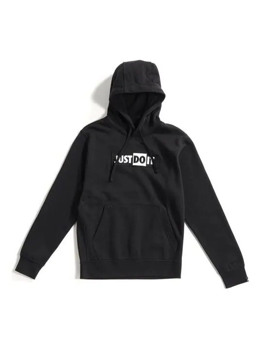 Толстовка Nike Sportswear Logo Fleece Pullover Black — изображение 1 из 2, черный