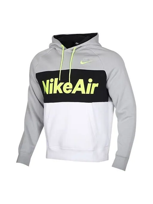 Толстовка Nike Air MENS Multicolor Casual Sports Grey Light gray — изображение 1 из 4, светлый серый